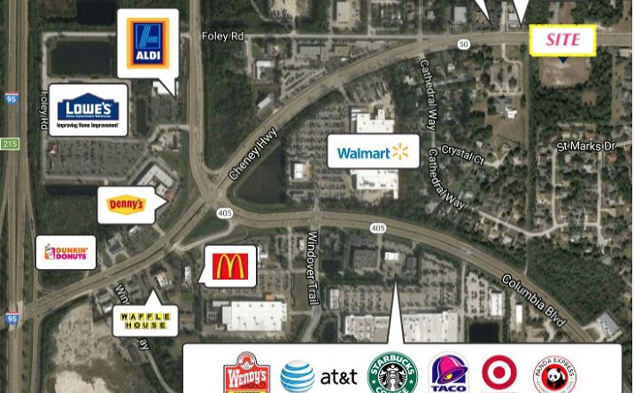 Pictures of Land property located at 2805 Cheney Hwy, Titusville, FL 32780 for sales - image #1