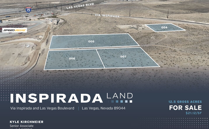 Pictures of Land property located at Via Inspirada Access Rd, Henderson, NV 89044 for sales - image #1