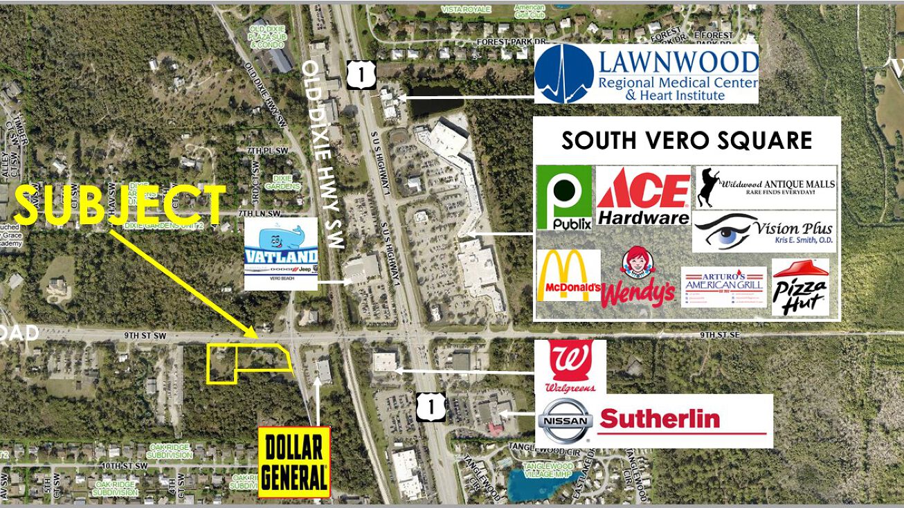Pictures of Land property located at 915 Old Dixie Hwy SW, Vero Beach, FL 32962 for sales - image #1