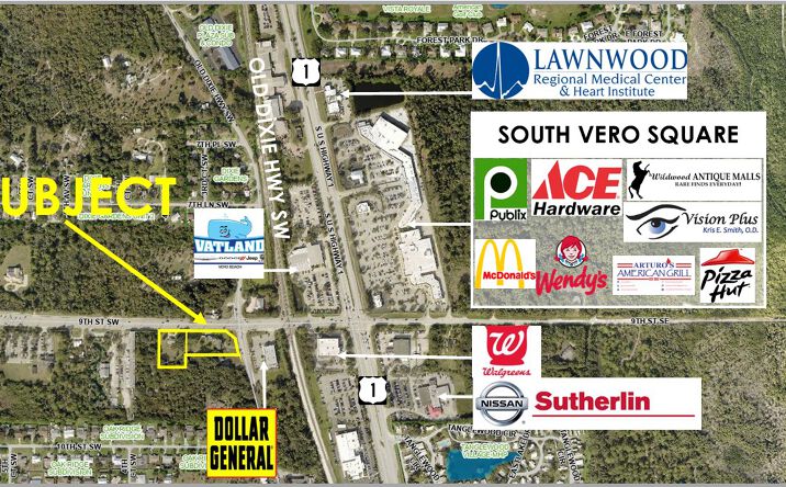 Pictures of Land property located at 915 Old Dixie Hwy SW, Vero Beach, FL 32962 for sales - image #1