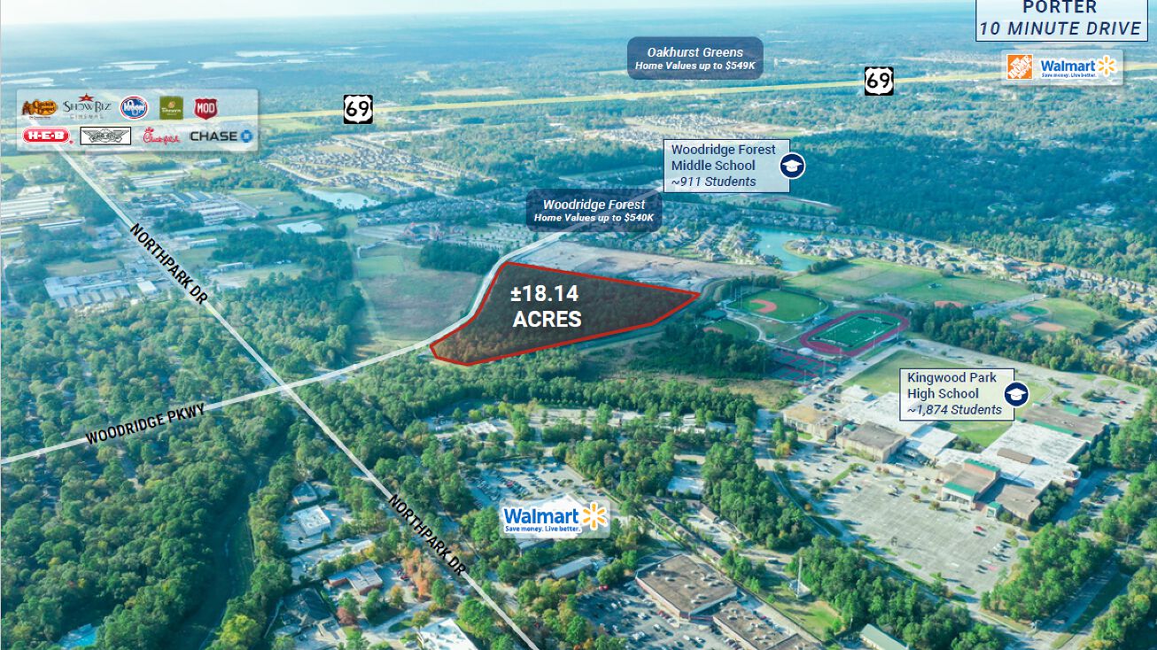 Woodridge Pkwy * Northpark Dr, Kingwood, TX 77339