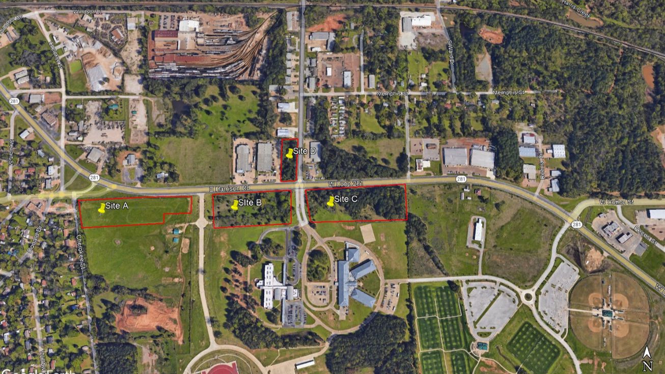 Land Property Portfolio for Sale in Longview, TX