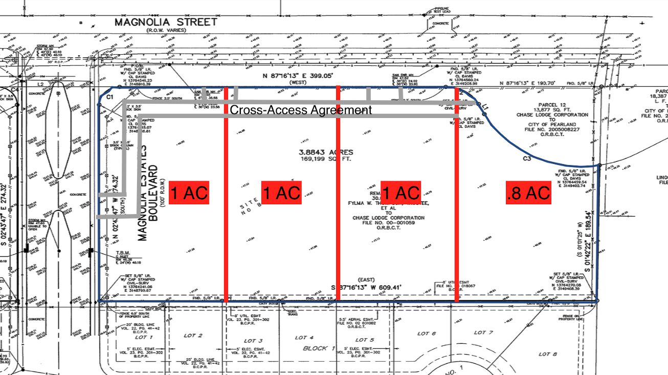 Pictures of Land property located at Magnolia Pkwy, Pearland, TX 77584 for sales - image #1