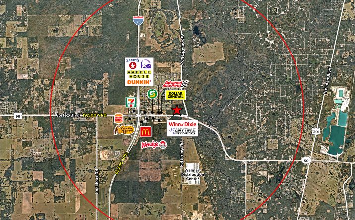 Pictures of Land property located at 31170 Cortez Blvd, Brooksville, FL 34602 for sales - image #1