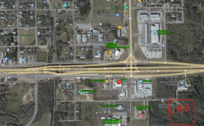 Pictures of Land property located at 1907 Jasper St, Bastrop, TX 78602 for sales - image #1