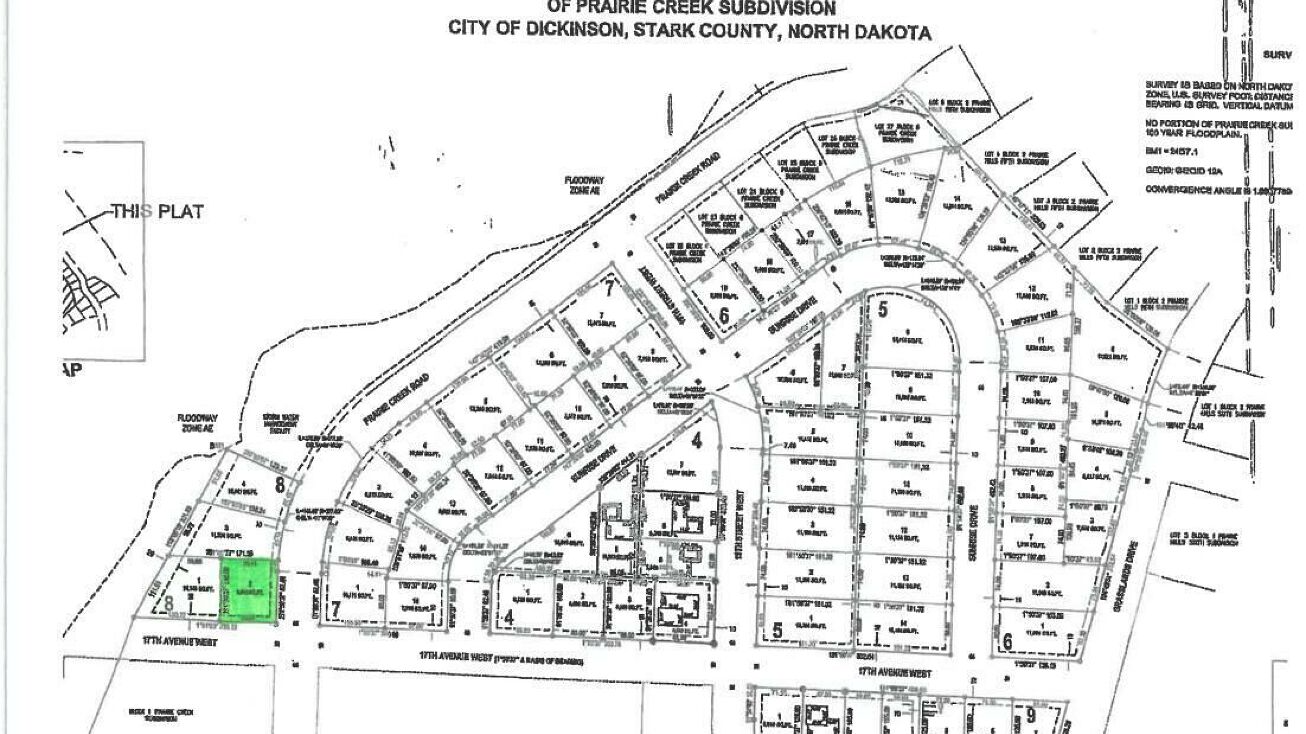 Blk 8 Lot 2 Prairie Creek Rd, Dickinson, ND 58601