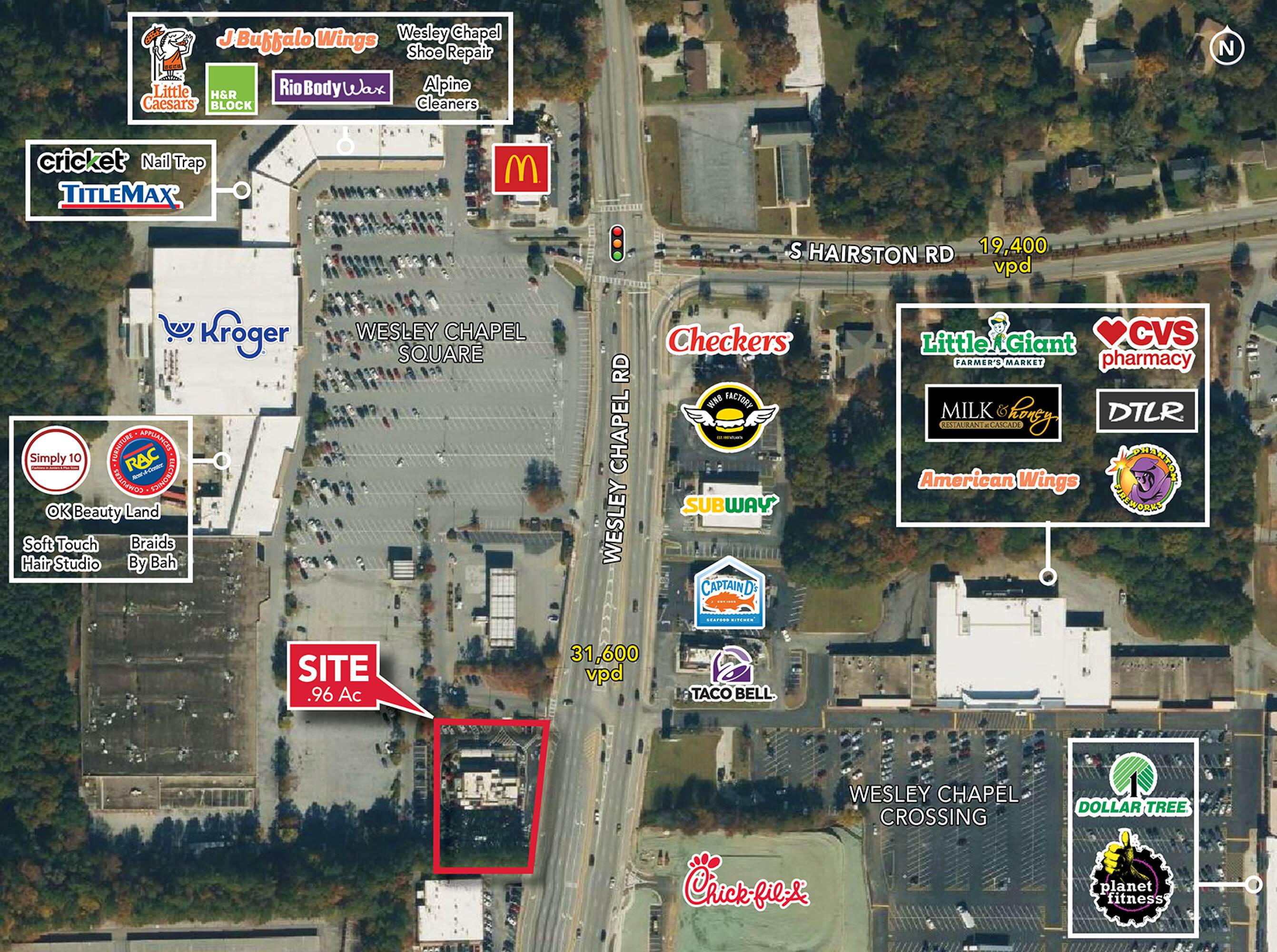 2445 WESLEY CHAPEL RD Decatur GA 30035-3404 APN: 15 131 01 143 | Crexi.com