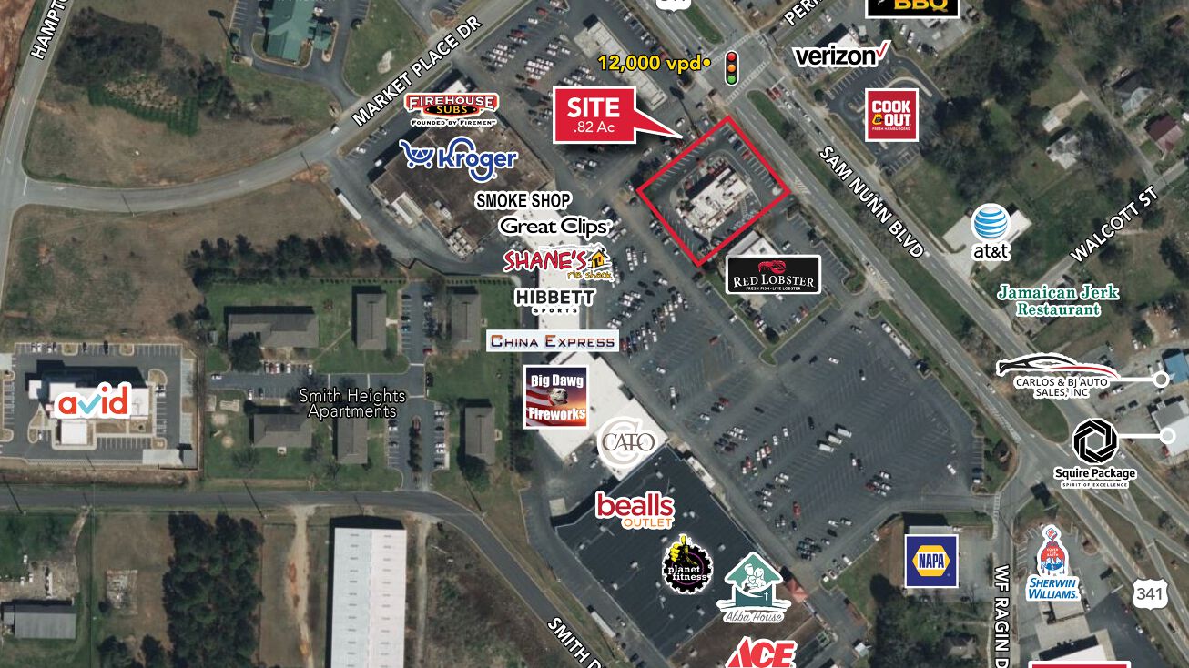 Pictures of Retail property located at 1363 Sam Nunn Blvd, Perry, GA 31069 for sales - image #1