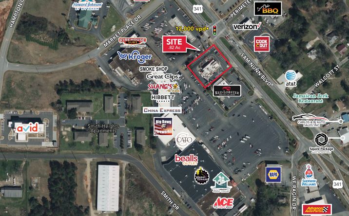 Pictures of Retail property located at 1363 Sam Nunn Blvd, Perry, GA 31069 for sales - image #1