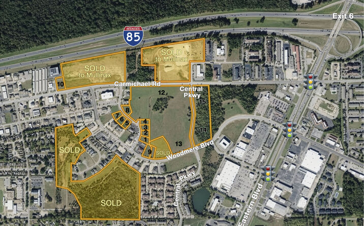 Pictures of Land property located at Carmichael Rd, Woodmere Blvd, Central Pkwy, Montgomery, AL 36106 for sales - image #1