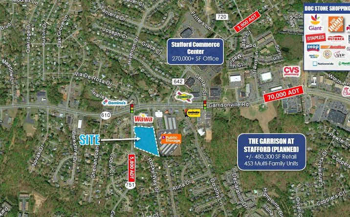 Pictures of Land property located at Eustace Rd, Fredericksburg, VA 22554 for sales - image #1