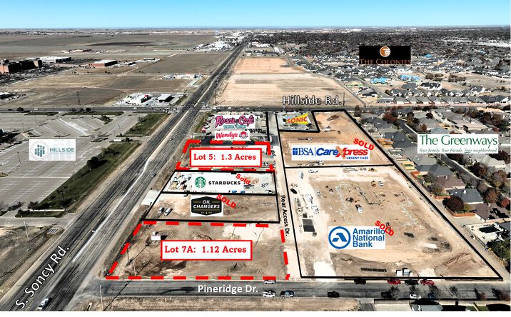 Pictures of Land property located at 6000 S Soncy Rd, Amarillo, TX 79119 for sales - image #1