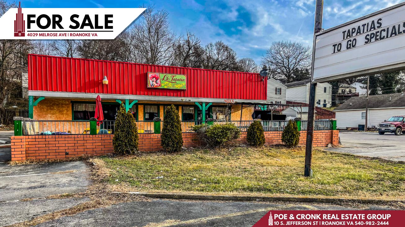 4029 Melrose Ave NW, Roanoke, VA 24017 Retail Property for Sale