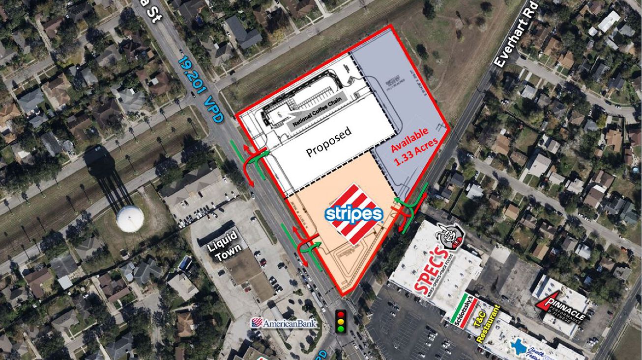 Everhart & Alameda, Corpus Christi, TX 78412 Land for Sale 1.33