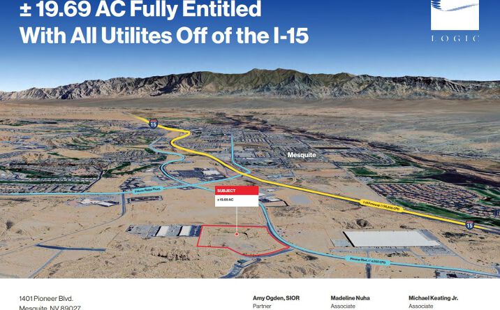Pictures of Land property located at 1401 West Pioneer Blvd, Mesquite, NV 89027 for sales - image #1
