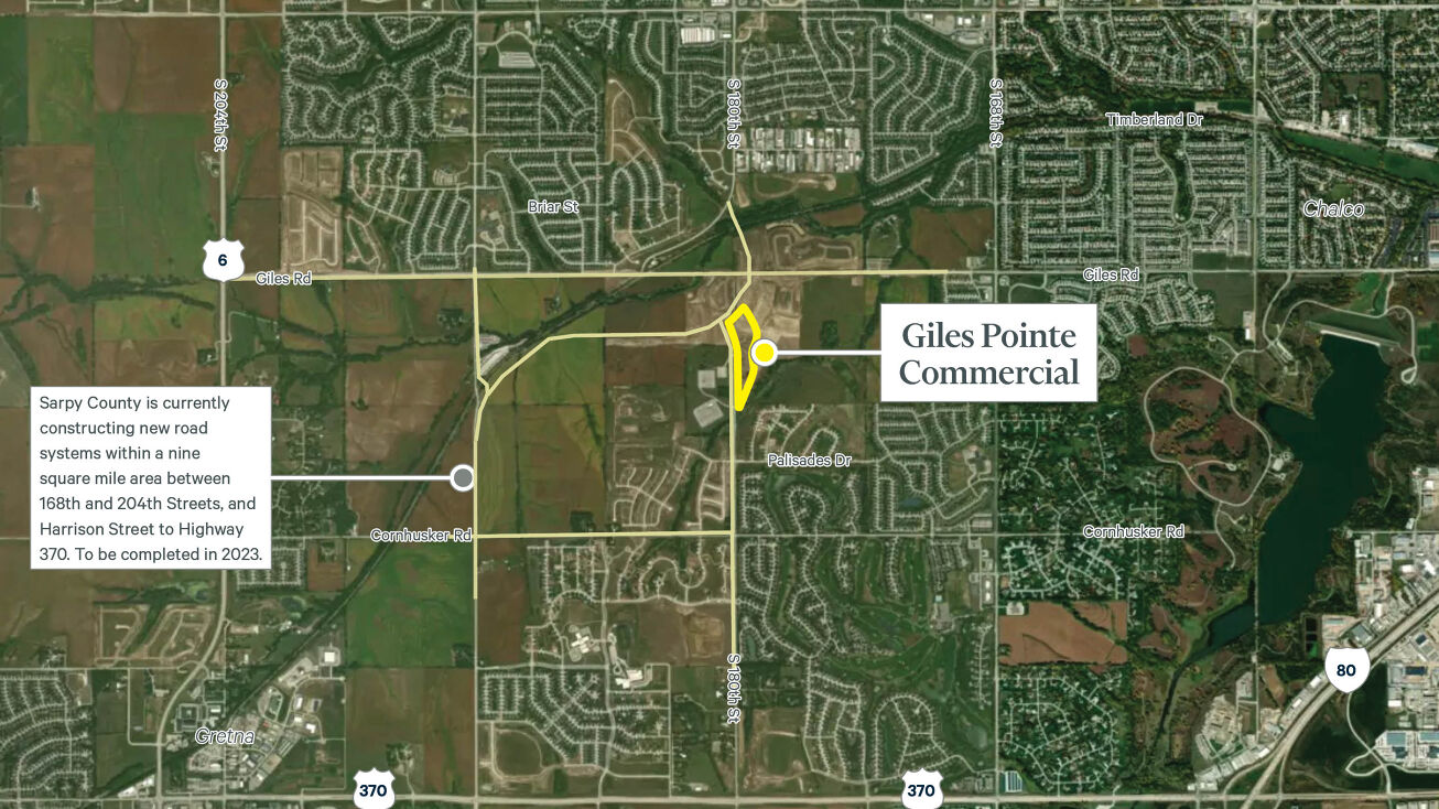 SEC 180th St & Giles Rd, Omaha, NE 68136, Omaha, NE 68136