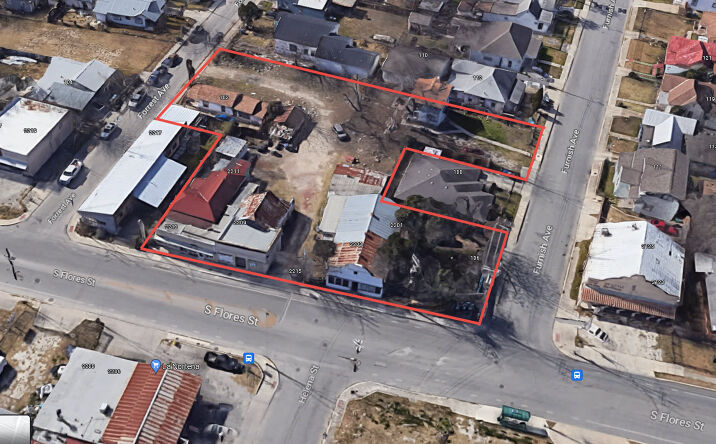 Pictures of Land, Mixed Use, Multifamily, Retail property located at 2201 S Flores St, San Antonio, TX 78204, 2211 S Flores St, San Antonio, TX 78204, 2215 S Flores St, San Antonio, TX 78204, 103 Forrest Ave, San Antonio, TX 78204, 110 Furnish Ave, San Antonio, TX 78204 for sales - image #1