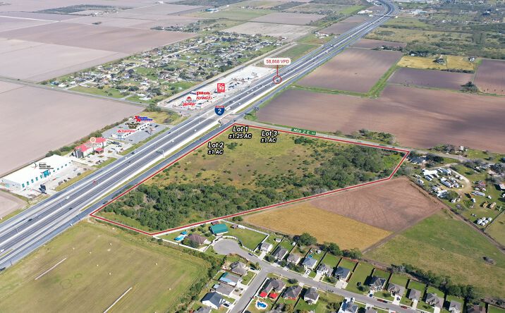 Pictures of Land property located at Expressway 83, Mercedes, TX 78570 for sales - image #1