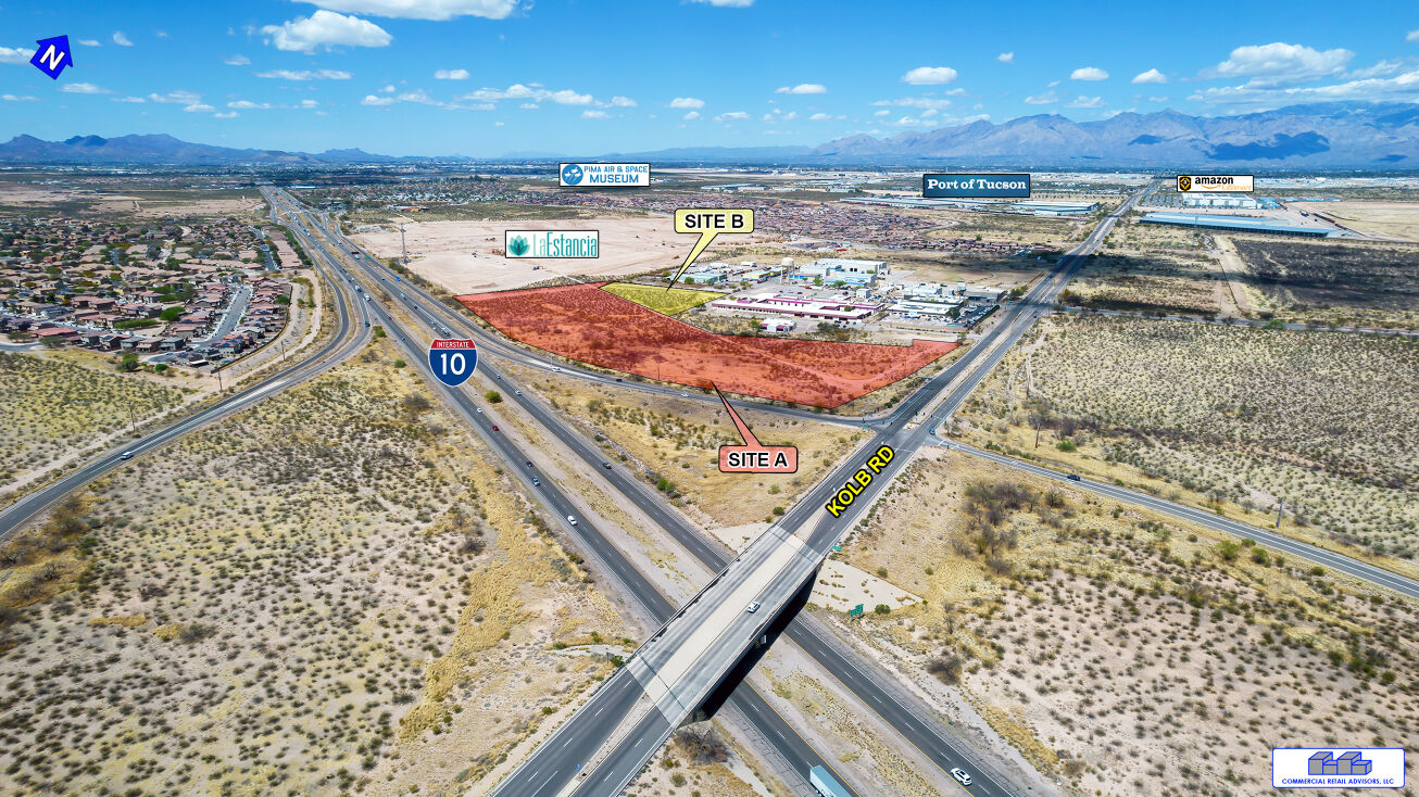 8052 S Kolb Rd, Tucson, AZ 85756 Land for Sale I10 & Kolb NWC