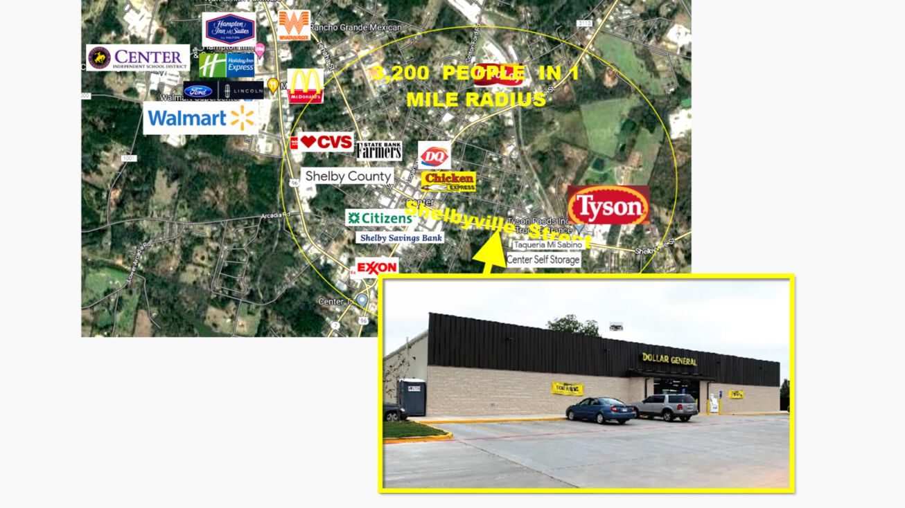 515 Shelbyville St, Center, TX 75935 Retail Property for Sale