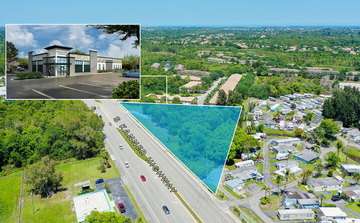 Pictures of Land, Mixed Use property located at 5445 S Kanner Hwy, Stuart, FL 34997 for sales - image #1