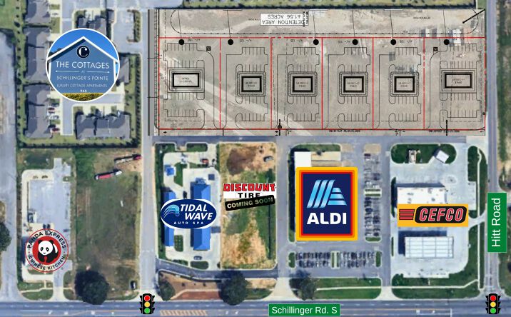 Pictures of Land, Office property located at 7760 Hitt Rd, Mobile, AL 36695 for sales - image #1