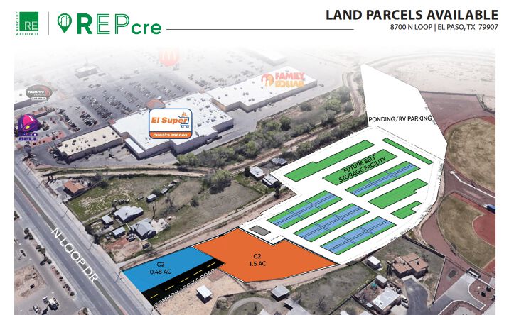 Pictures of Land property located at 8700 N Loop Dr, El Paso, TX 79907 for sales - image #1