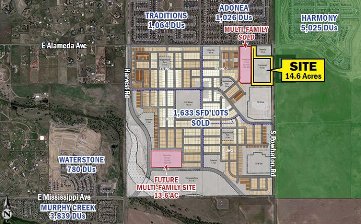 Pictures of Land property located at ALAMEDA AVENUE & S. POWHATON ROAD, AURORA CO, Aurora, CO 80018 for sales - image #1