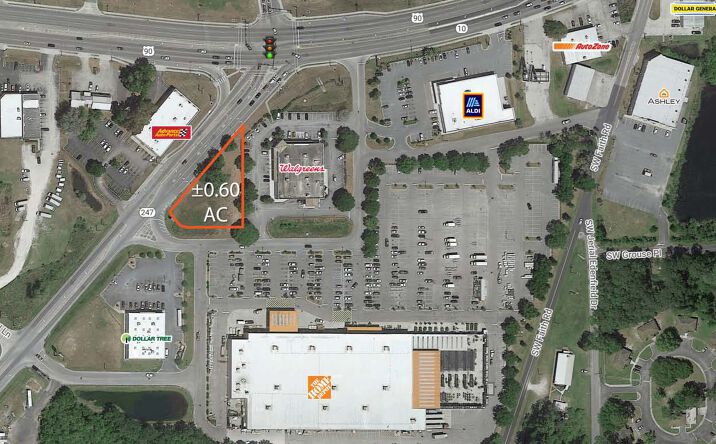 Pictures of Land, Retail property located at 215 SW Home Depot Dr, Lake City, FL 32025 for sales - image #1