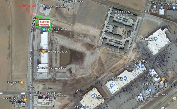 Pictures of Land property located at 4515 Milwaukee Ave, Lubbock, TX 79407 for sales - image #1
