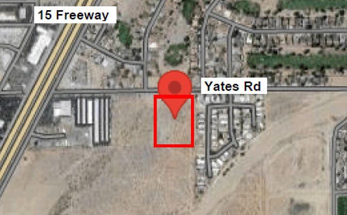 Pictures of Land property located at Yates Rd, Victorville, CA 92395 for sales - image #1