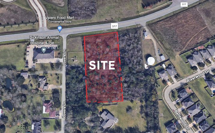 Pictures of Land property located at 0 FM 517, Dickinson, TX 77539 for sales - image #1