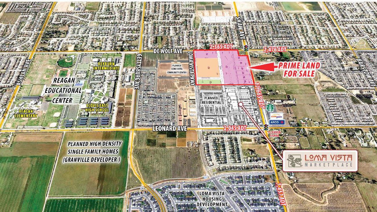 Shaw Avenue and DeWolf Avenue, Clovis, CA, Clovis, CA 93619