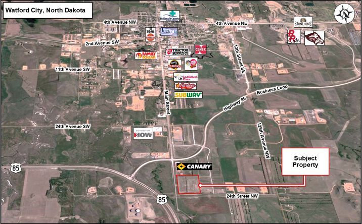 Pictures of Land property located at Main St S, Watford City, ND 58854 for sales - image #1