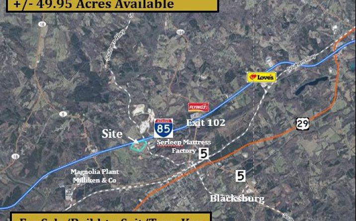 Pictures of Industrial property located at Henson Rd, Blacksburg, SC 29702 for sales - image #1