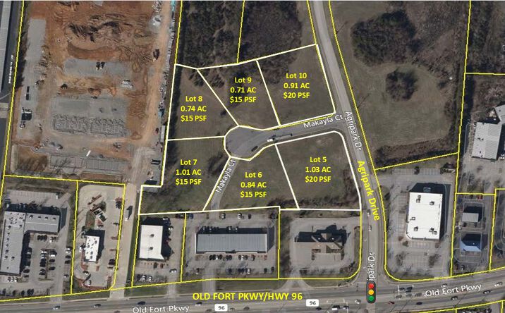Pictures of Land property located at Agripark Drive & Makayla Ct, Murfreesboro, TN 37128 for sales - image #1