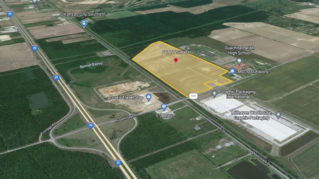 Hwy 594/Millhaven Rd, Monroe, LA 71203 Land for Sale 156 AC LED