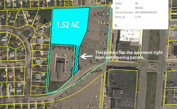 Pictures of Land property located at 3574 Fort St, Lincoln Park, MI 48146 for sales - image #1