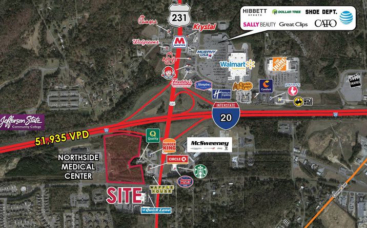 Pictures of Land property located at Jeanne Pruett Dr, Pell City, AL 35125 for sales - image #1