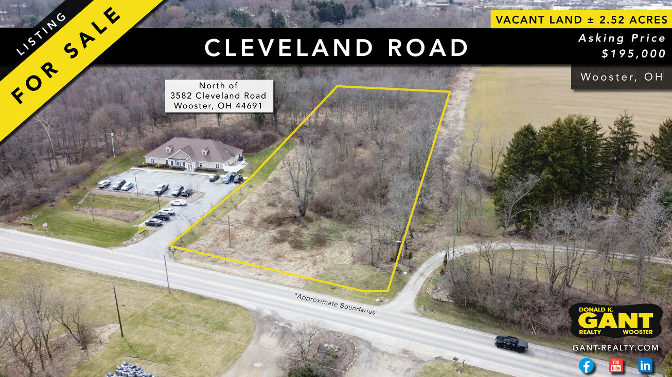 3500 Cleveland Rd, Wooster, OH 44691 Land for Sale Cleveland Road