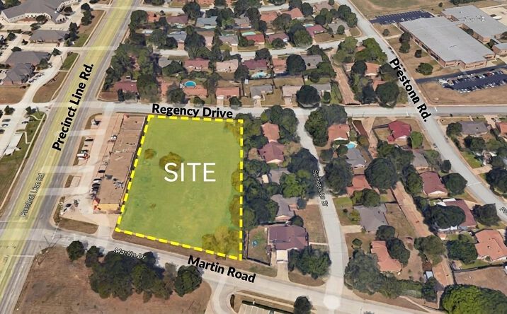 Pictures of Land property located at 740 Martin Rd, Hurst, TX 76054 for sales - image #1