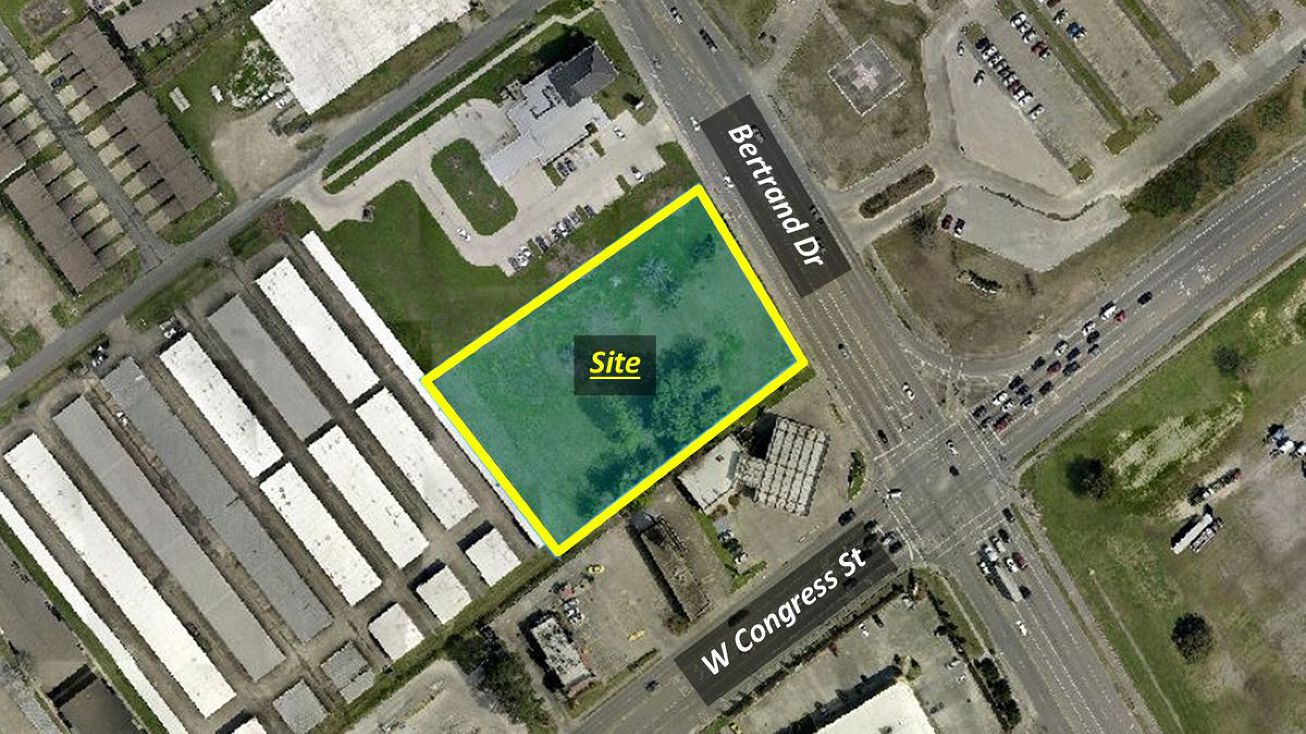 803 Bertrand Dr, Lafayette, LA 70506 Land for Sale +/ 1.7 Acres