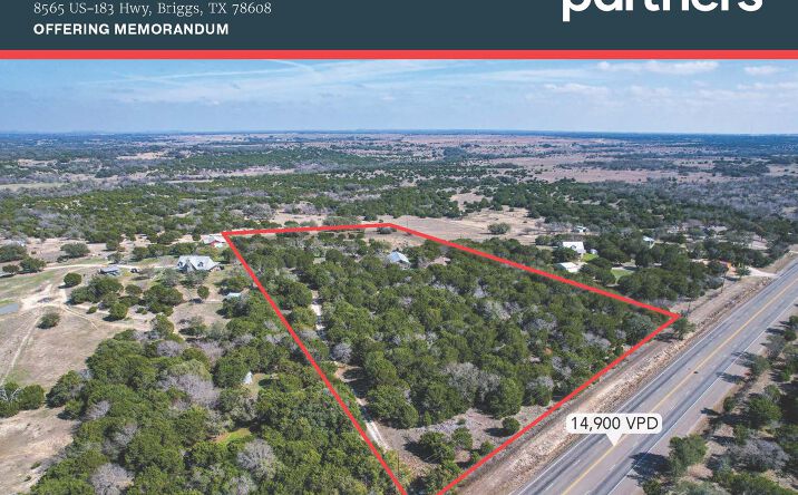 Pictures of Land property located at 8565 N US Hwy 183, Briggs, TX 78608 for sales - image #1