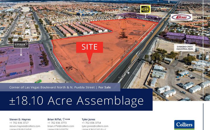 Pictures of Land property located at Las Vegas Blvd N, Las Vegas, NV 89115 for sales - image #1