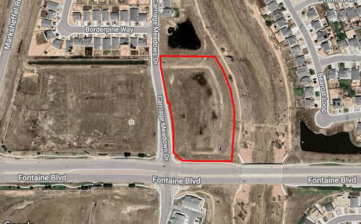 Pictures of Land property located at NEC & SEC Marksheffel Rd & Fontaine Blvd, Security-Widefield, CO 80925 for sales - image #1