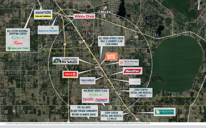 Pictures of Land property located at 14193 US Highway 441, Summerfield, FL 34491 for sales - image #1