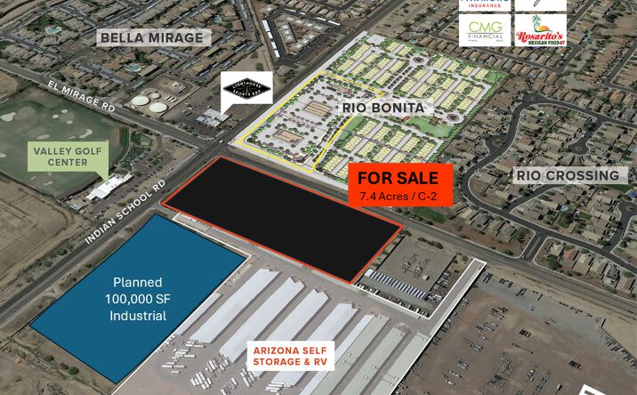 Pictures of Land property located at 12280 W Indian School Rd, Litchfield Park, AZ 85340 for sales - image #1