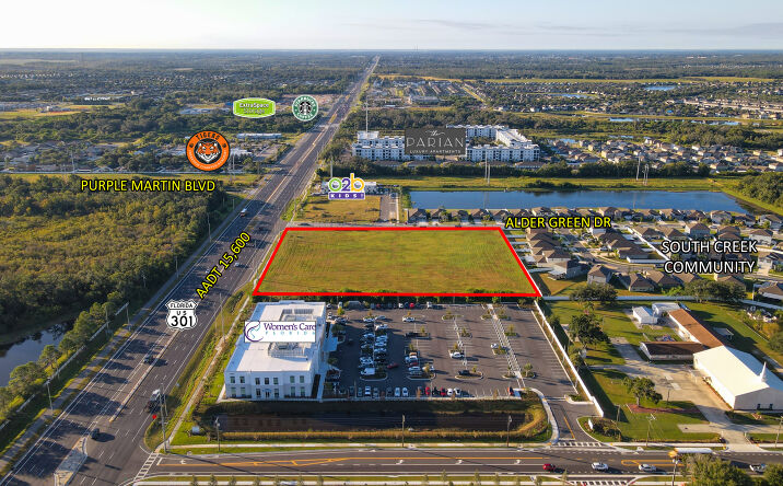 Pictures of Land property located at US 301 and Alder Green Dr., Riverview, FL 33578 for sales - image #1