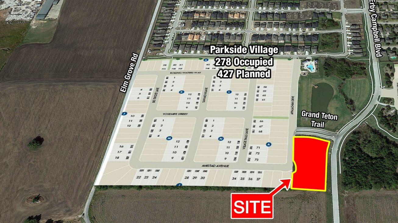 SWC Erby Campbell & Grand Teton Trail, Royse City, TX 75189