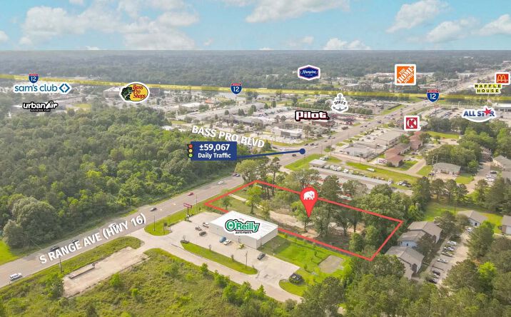 Pictures of Land property located at 2734 S. Range Ave, Denham Springs, LA 70726 for sales - image #1